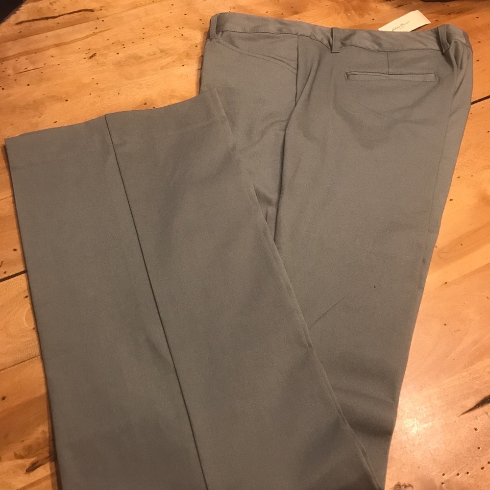 EDDIE BAUER Gray Bootcut Trousers